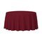 Smarty Had A Party 84 Burgundy Round Disposable Plastic Tablecloths 96 Tablecloths, 96PK 823270-BR-CASE - alternate 1
